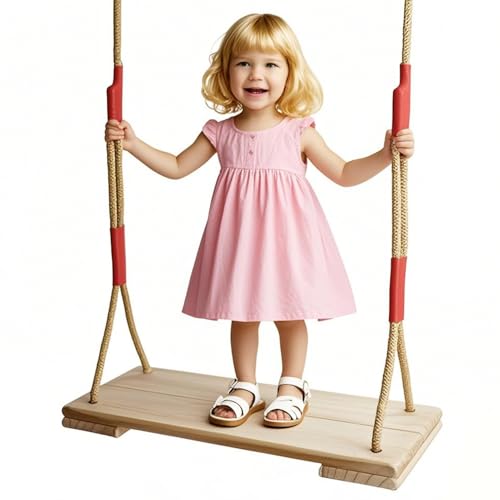 Kustimantu Mecedora de madera   Columpio