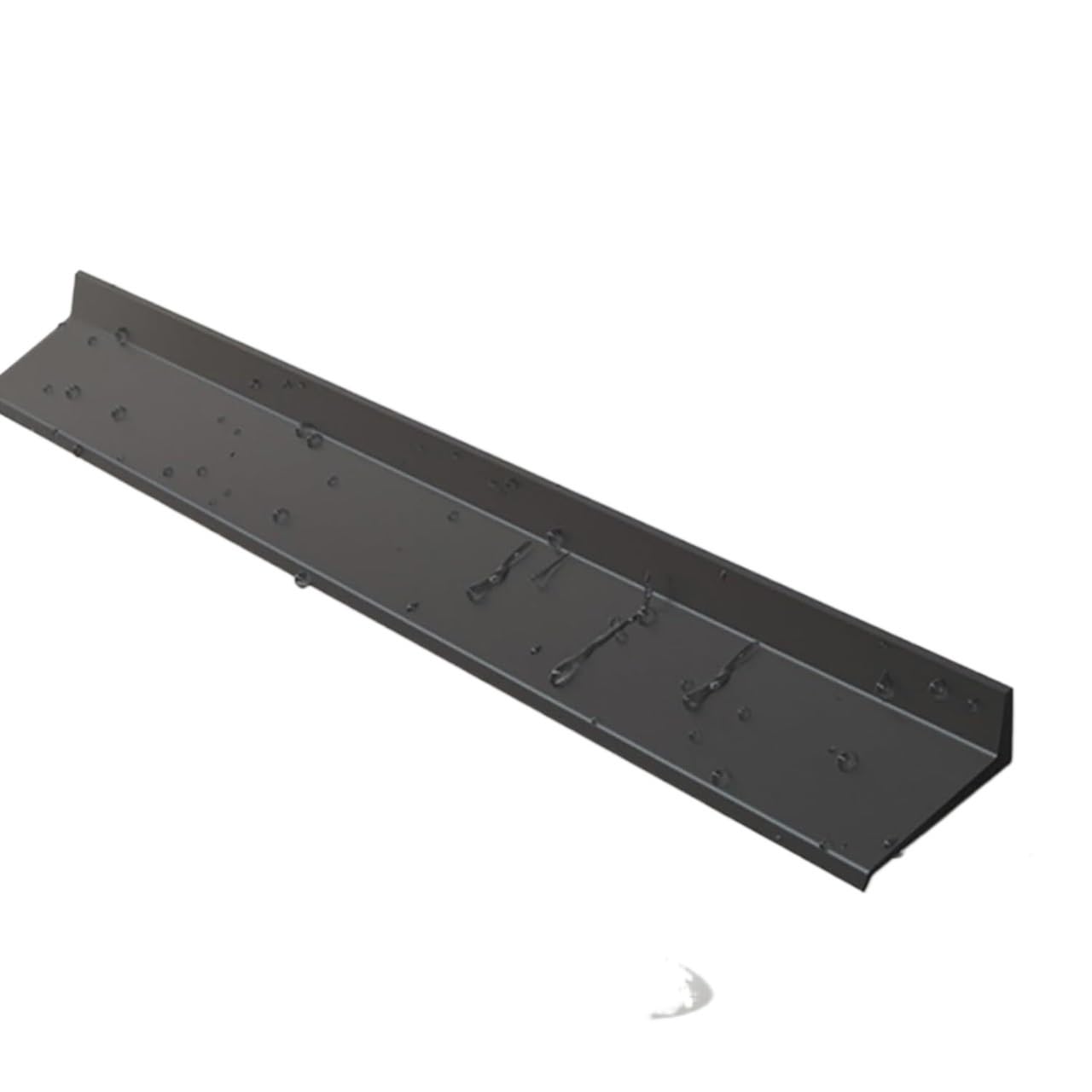 Estdkmnos 5.5Cm Window Outer Edge Rain Shield， Self-Adhesive Rubber Window Outer Edge Rain Shield, 0.5-5M(,(9.8Ft))