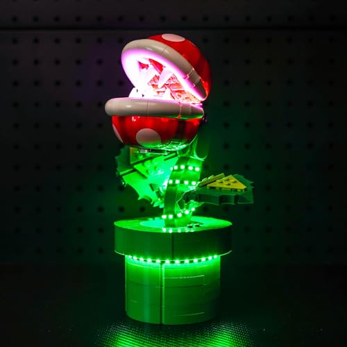 Light Kit for Lego Piranha Plant Lighting Set for Lego 71426 Super Mario Piranha Plant Set - Not Include Models, Just Light Kit - Image 2