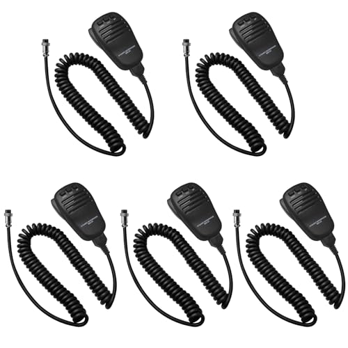 5 Pack MH-31B8 Handheld Speaker Mic 8-Pin Microphone Fit