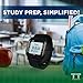 Testing Timers ACT-Authorized Easy-to-Use Digital Pacing Reusable Watch, Includes Test Mode Button with Pre-Program Section for ACT & Blinking Marker to Monitor Elapsed Time (Standard + Extended Time)