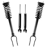 Detroit Axle - RWD Front Struts Rear Shocks for Jeep 2011-2015 Grand Cherokee [3.6L], 2012 2013 2014 Struts with Coil Spring Shock Absorbers Assembly Replacement Suspension Kit
