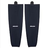 Bauer Hockey Flex Performance Socke, Marineblau (Jugend S-M (53,3 cm)