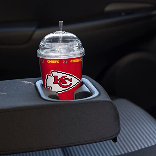 Image of Rico Industries NFL Football Rookie of The Year 12oz Acrylic Tumbler, Youth Tumbler with Swirly Straw