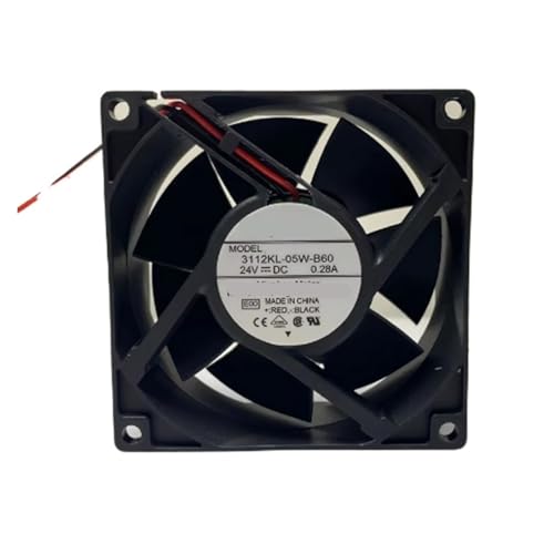 Ventilateur CC 24V 3112KL-05W-B60 pour remplacer un refroidisseur de serveur bruyant