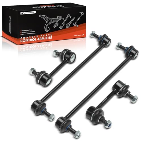 A-Premium Set of 4, Front and Rear Sway Bar Link Stabilizer Link Kit, Compatible with Toyota RAV4 2001 2002 2003 2004 2005