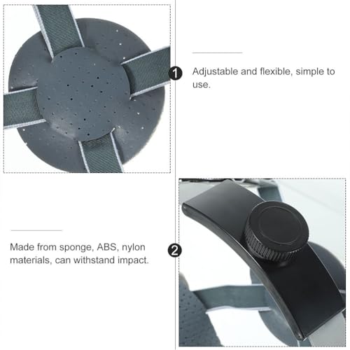 ULTECHNOVO Adjustable Hard Hat Suspension Replacement Liner Breathable Safety Helmet Accessories for Construction Outdoor Work Protection - Image 3