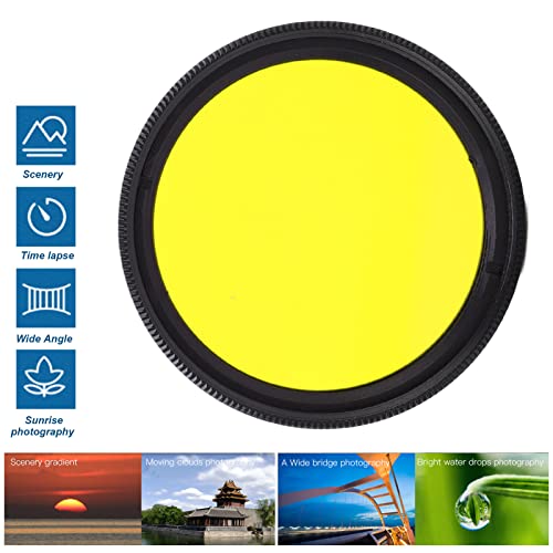 Filtre objectif 37 mm jaune avec boîte rigide incluse - 3