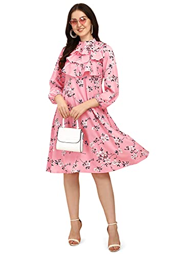 Image of OOMPH! Women's Wrap Knee Length Dress