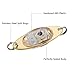 Dr.Fish LED Fishing Spoon Flasher Deep Drop Lights LED Lures Underwater Flasher Diamond Lights Trolling Lures Halibut Rig Ice Fishing