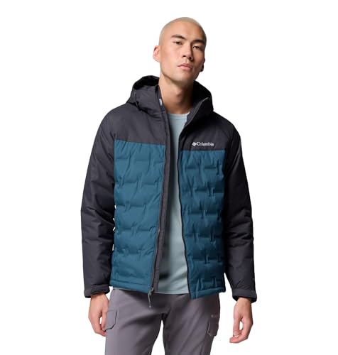 Image of Columbia Men Omni-Heat Inifnity Grand Trek II Hooded Hiking and Trekking Down Jacket