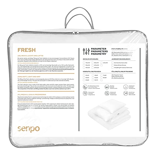Bambus-Bettdecke Senpo Fresh Ganzjahresdecke 135×200