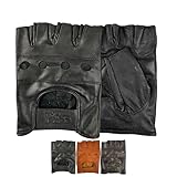 Bande Velcro robuste pour le soutien, gants légers, paume en cuir.