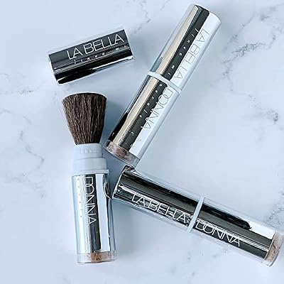 Minerals on the Go - (Dispensing Brush w/Loose Foundation) in Honey