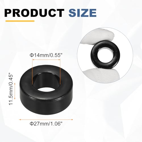 Anillos de estrangulador de ferrita para solucionar interferencias en transformadores 2