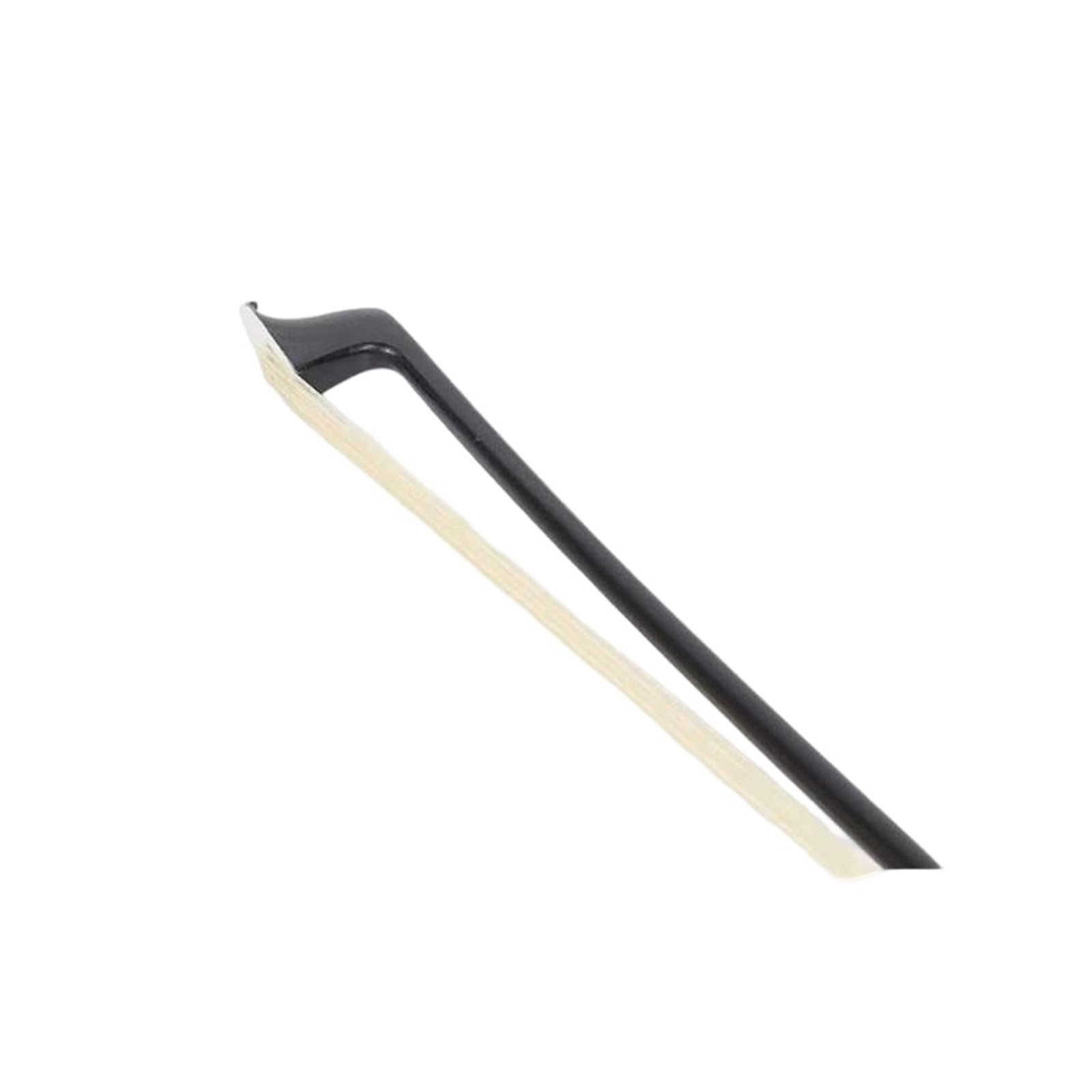 Arcos De Violín Profesionales Fibra De Carbono Negra Arco Violín Negro Cola Ojo Pez Doble Ébano Adecuado Para Principiantes(1-4)