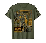  Star Was Boba Fett Retro Mandalorian Poster T-Shirt