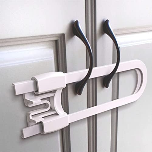 ideal baby 4 Adet Raylı Dolap Kilidi Çocuk Bebek Güvenliği Emniyet Kilidi - Görsel 2