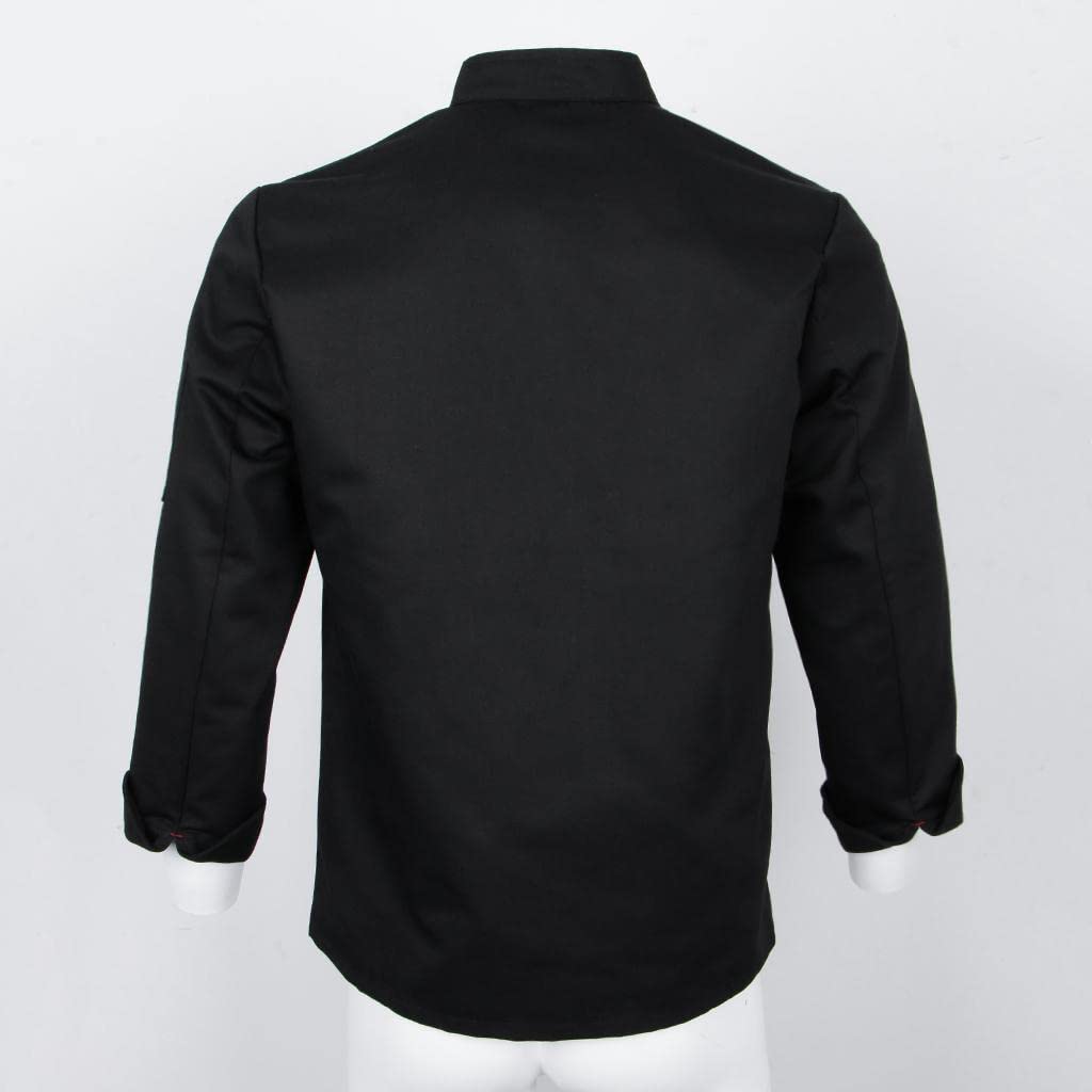 Chef Chaqueta Abrigo Uniforme Manga Larga Hotel Cocina Cocinero Ropa