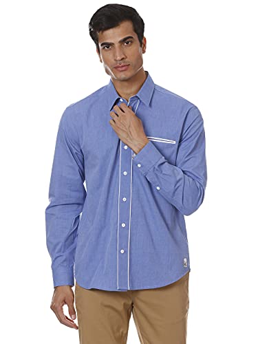 Image of SHIRT THEORY Check Cotton Full Sleeves Casual Shirt for Men II Solid Premium Cotton Shirt II Stylish Shirt for Men II Men Casual Shirt II