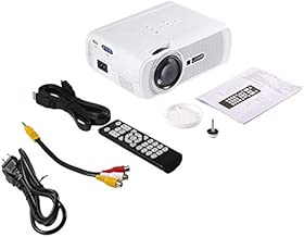 Cloverclover Portable Multi-media LED Video Projector 1080P HD 1200 LM
with Keystone for Office Home Cinema Theater TV Game 1000:1 Cloverclover Portable Multi-media LED Video Projector 1080P HD 1200 LM
with Keystone for Office Home Cinema Theater TV Game 1000:1