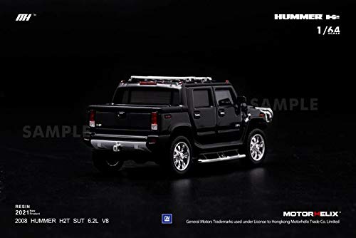 Amazon | MOTORHELIX 1/64 2008 ハマー H2 SUT Metallic Black 完成品