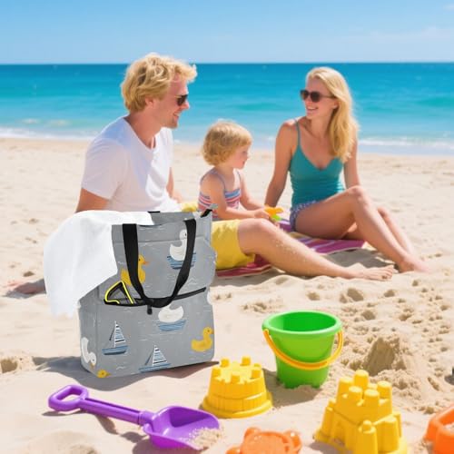 Bolsa para libros infantiles y compras reutilizable con bonito diseño 7