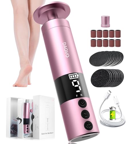 Electric Foot Callus Remover, 2-in-1 Electric Foot Filer/Nail Fil...