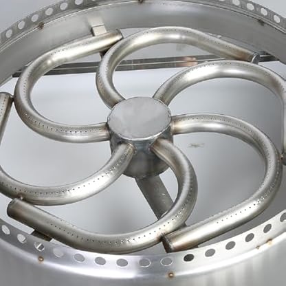 KJHYYPP Multi-Food-Maker, 16-Zoll-Crepe-Maker-Maschine, Antihaft-Pfannkuchen-Maschine, Arbeitsplatten-Crêpe-Pfanne, Crepes-Grillplatte, Flüssiggas – Bild 6