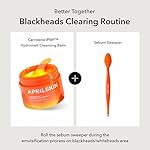 APRILSKIN Pore Cleansing Facial Silicone Brush | for Blackheads Removal & Face Scrubber | Gentle Exfoliation | Deep Pore Cleaning Massager | Pairs with Aprilskin's Carrotene Cleansing Balm - Image 4