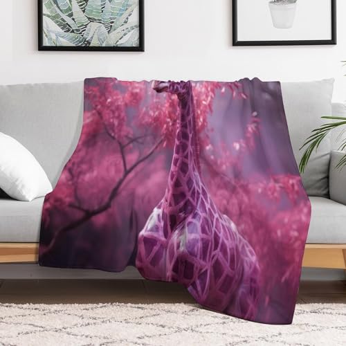 Couverture polaire jeté de canapé flannel douce 130x180cm