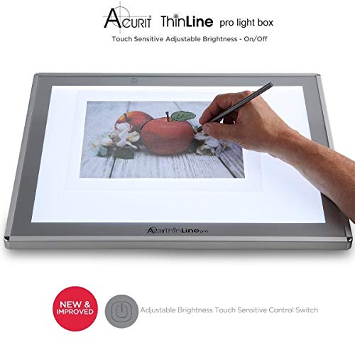 Acurit Thin Line Professional Adjustable Brightness Led Light Box & Tracing Tablet - 17 X 24 #TOP1