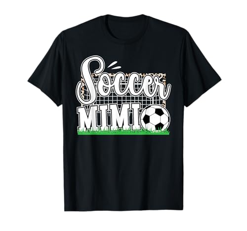 Soccer Mimi Grandma Proud Mimi Of A Soccer Player Mimi T-Shirt