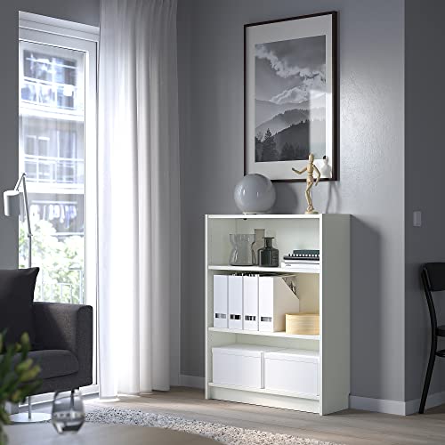 Bookcase Billy White Width: 80 Cm Depth: 28 Cm Height: 106 Cm #TOP1