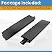 KITONLA 1 Pair Left and Right Roof Rack Cap Front, Fit for Suzuki Grand Vitara 2006-2015, Replace# 78225-65J10-5PK 78215-65J10-5PK