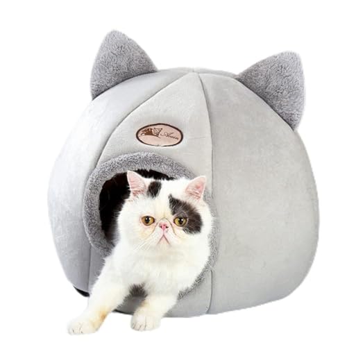 Cama tipo cueva para gatos, tienda de campaña para gatos y perros...