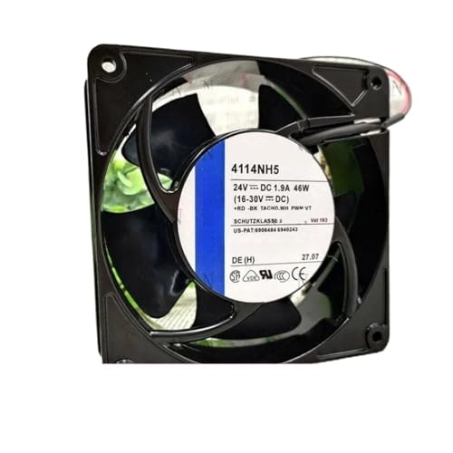 Ventilateur 4114 NH5 à haute pression statique de 46W et 1,9A