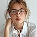 logclub Blue Light Glasses For Men & Women - Anti Glare Computer Blue Light Blocking Glasses with UV Protection for Gaming(Black)