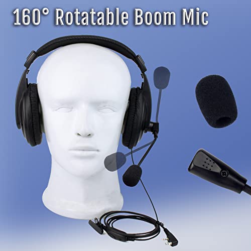 Casque Talkie Walkie Réduction de Bruit Solution Communications Claires 2 Broches - 5