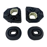 IBESTWOLF Upper & Lower Radiator Mount Set for Audi TT A3 for VW Passat Jetta Golf GTI Tiguan Eos