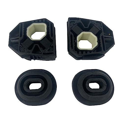 IBESTWOLF Upper & Lower Radiator Mount Set for Audi TT A3 for VW Passat Jetta Golf GTI Tiguan Eos
