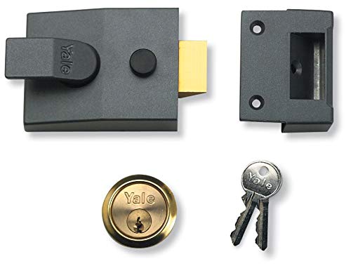Yale Deadlocking Standard Nightlatch Security Lock - 60mm - DMG