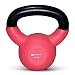 GYMENIST Kettlebell Fitness Iron Weights With neoprene Coating Around The Bottom Half of The Metal Kettle Bell (10 LB)