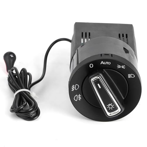 Interruptor faros coche con encendido automático inteligente y sensor luz para Bora MK4 3BD941531