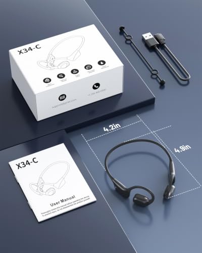 PSIER Bone Conduction Headphones, Swimming Headphones with IPX8 Waterproof - image 8