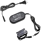 Glorich ACK-E2 ACK E2 Replacement AC Power Adapter Kit for Canon Rebel EOS 5D, 10D, 20D, 20Da, 30D, 40D, 50D, 300D, D30 Digital SLR Cameras
