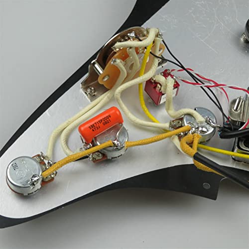 Hsh Pick-Humbucker De Guitare De Pickguard Chargé Hsh Style Appliquer sur Stratocas PickGuard 11 Vis Pickguard Guitare… - Les Beatles, Paul McCartney, John Lennon, RIngo Starr, George Harrison Hsh Pick-Humbucker De Guitare De Pickguard Chargé Hsh Style Appliquer sur Stratocas PickGuard 11 Vis Pickguard Guitare… – Image 7