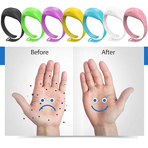 image for SUNTEAMO Adult and Child Adjusable Wristband Hand Dispenser This Weara