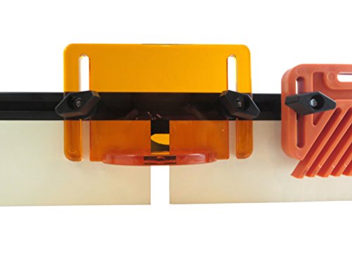 Taytools 300015 Deluxe 32 Inches Long Router Table Fence 3-1/2 Inch Tall Anodized Aluminum With Feather Board, Bit Guard, Adjustable Stop And Dust Port #TOP4