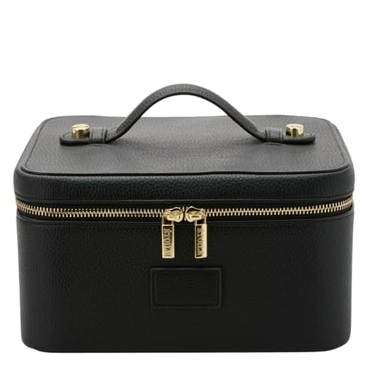 Stylish Travel Makeup Organizer with Dividers